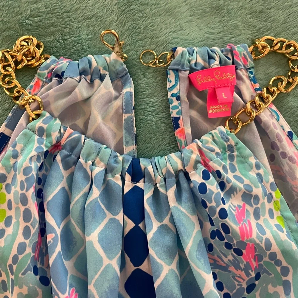 Lilly Pulitzer Isa Halter Top - Picture 4 of 5